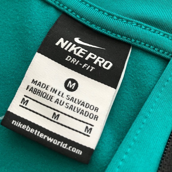 SALE π Nike Pro dri fit Half Zip - Picture 2 of 7